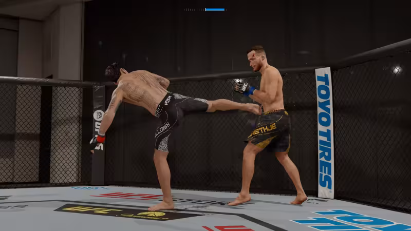 Melhores combos de kickboxing em UFC 6 para PS e Xbox