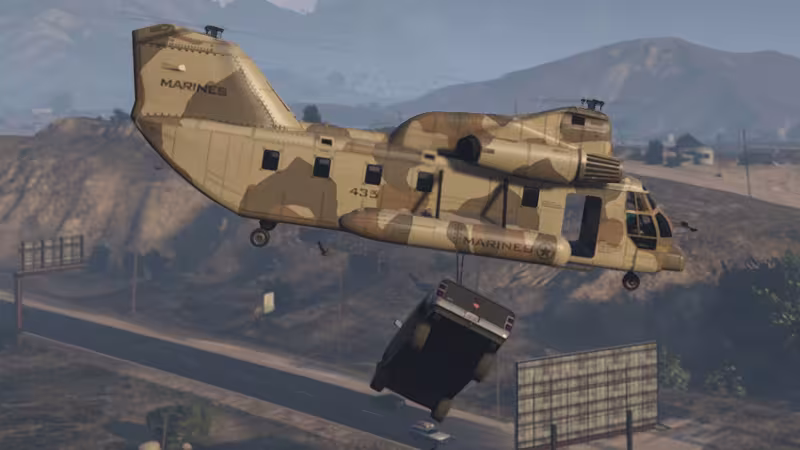 GTA Online: onde encontrar um Cargobob