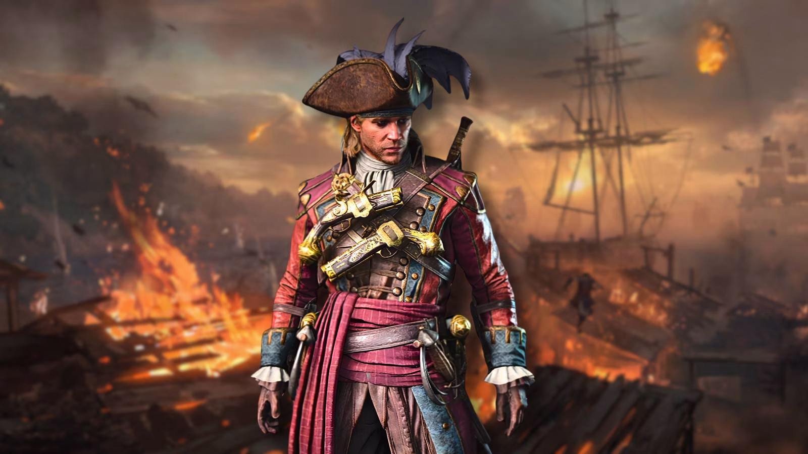 Assassin's Creed Black Flag Resynced: roupa do Capitão Morgan
