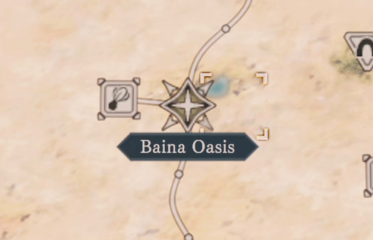 Fire Emblem: Fortune's Weave — Mapa do Deserto de Nysiades