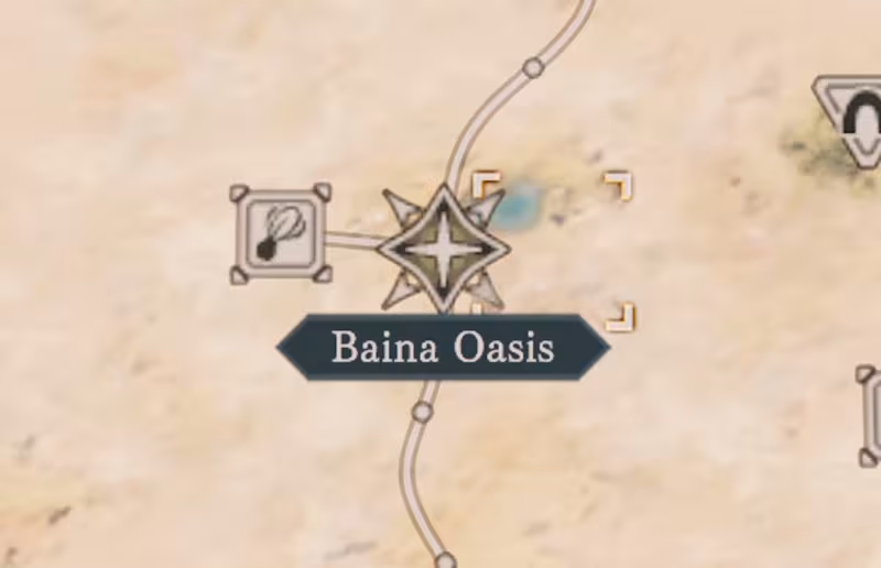 Fire Emblem: Fortune's Weave — Mapa do Deserto de Nysiades