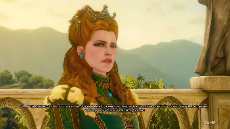 The Witcher 3: como concluir O Vinho é Sagrado