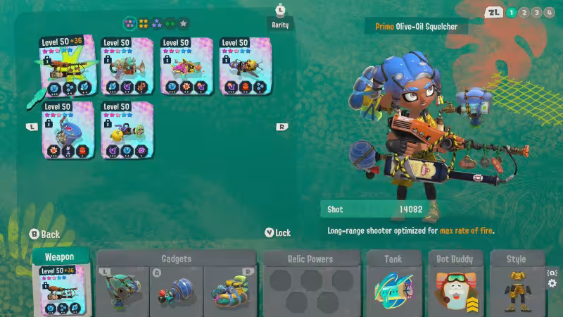 Splatoon Raiders: como farmar armas de 5 estrelas
