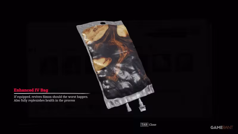 Silent Hill Townfall: como funcionam as bolsas de soro