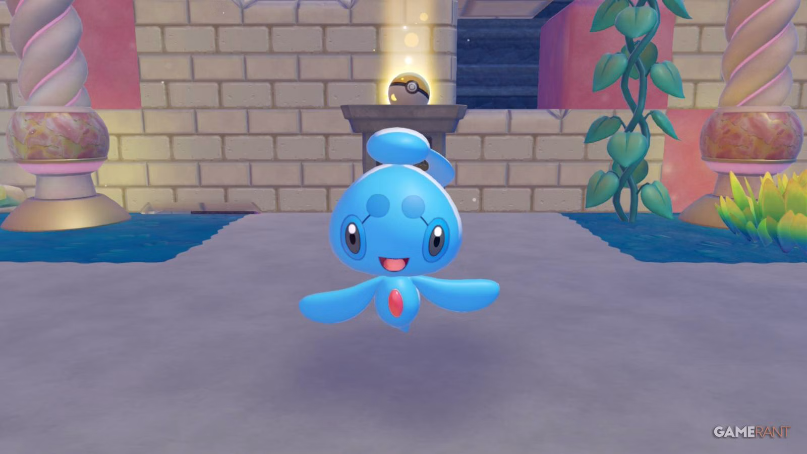 Como encontrar Phione em Pokopia na Bacia Borbulhante