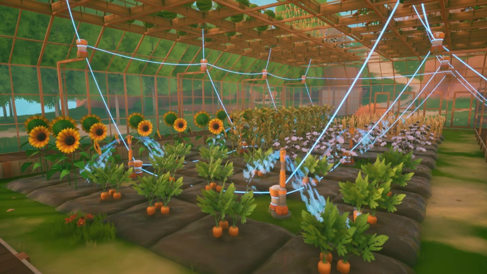 Como construir e expandir uma estufa em Solarpunk