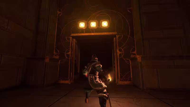 Enshrouded: como abrir o portão trancado do Cofre Antigo
