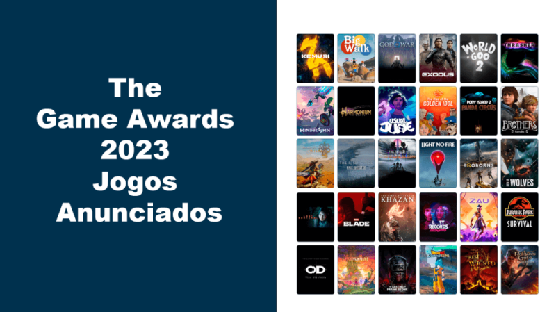 Jogos anunciados no GameAwards 2023