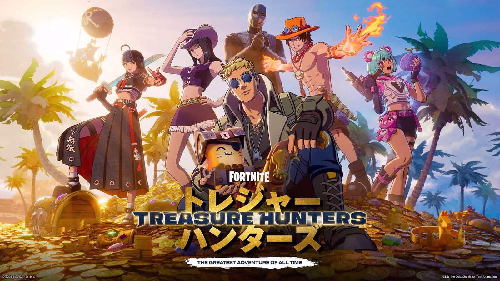 Fortnite Treasure Hunters: horários e novidades da minitemporada