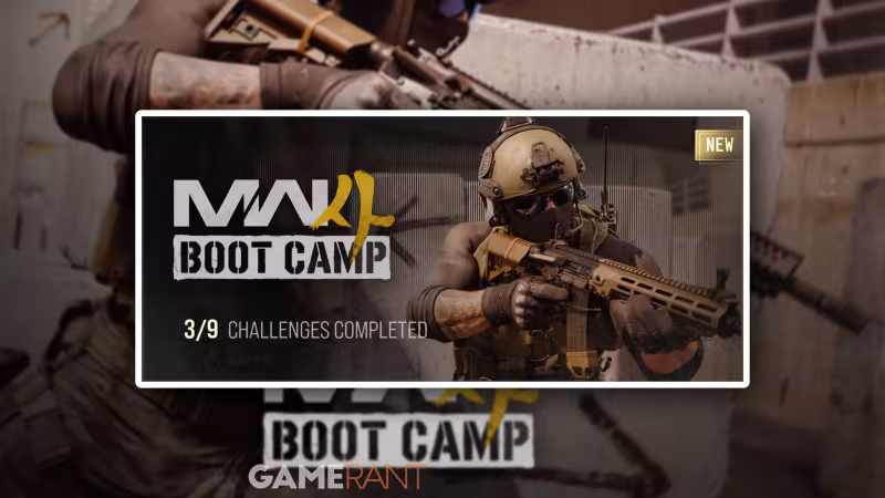 Modern Warfare 4: desafios e recompensas do evento Boot Camp