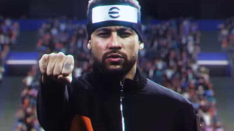 eFootball x Naruto transforma Neymar em ninja em collab bizarra