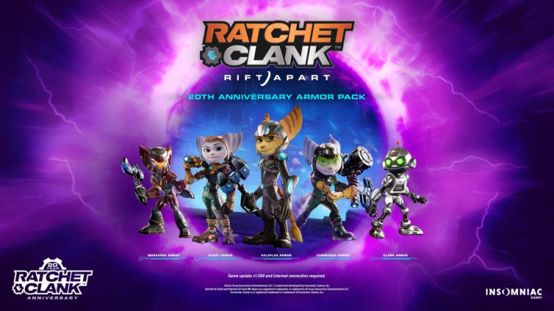 DLC de aniversário de Ratchet & Clank: Em uma Outra Dimensão é lançada