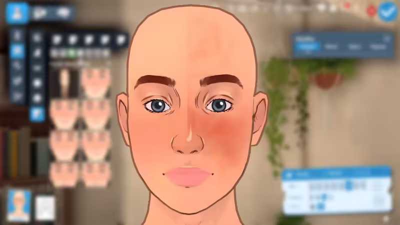 Como remover blush e contornos do rosto em Paralives