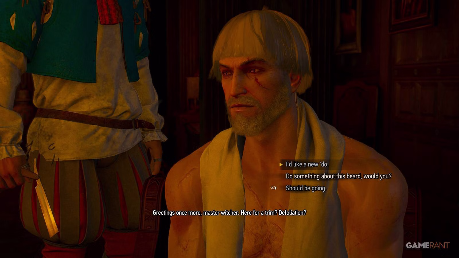 The Witcher 3: guia da missão De Tesouras e um Bruxo Cantarei