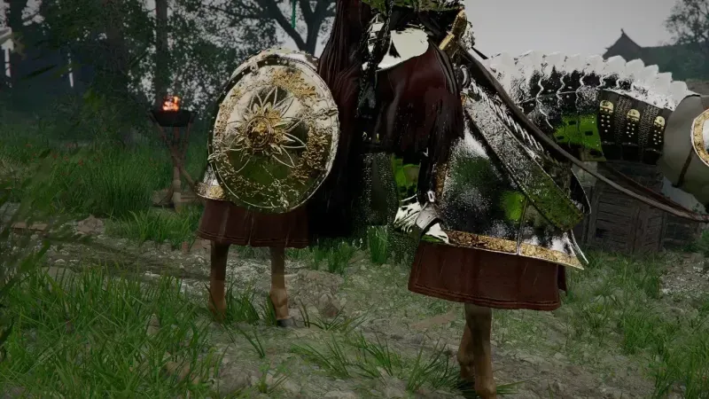 Onde achar e fabricar a armadura de cavalo em Crimson Desert