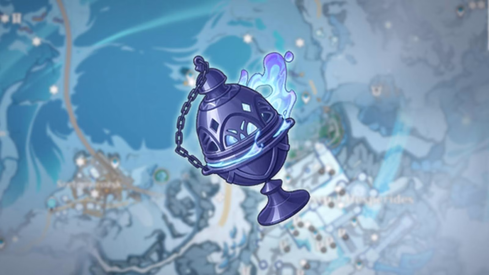 Genshin Impact: baús do Pico Geada e da Tundra Volkodlak