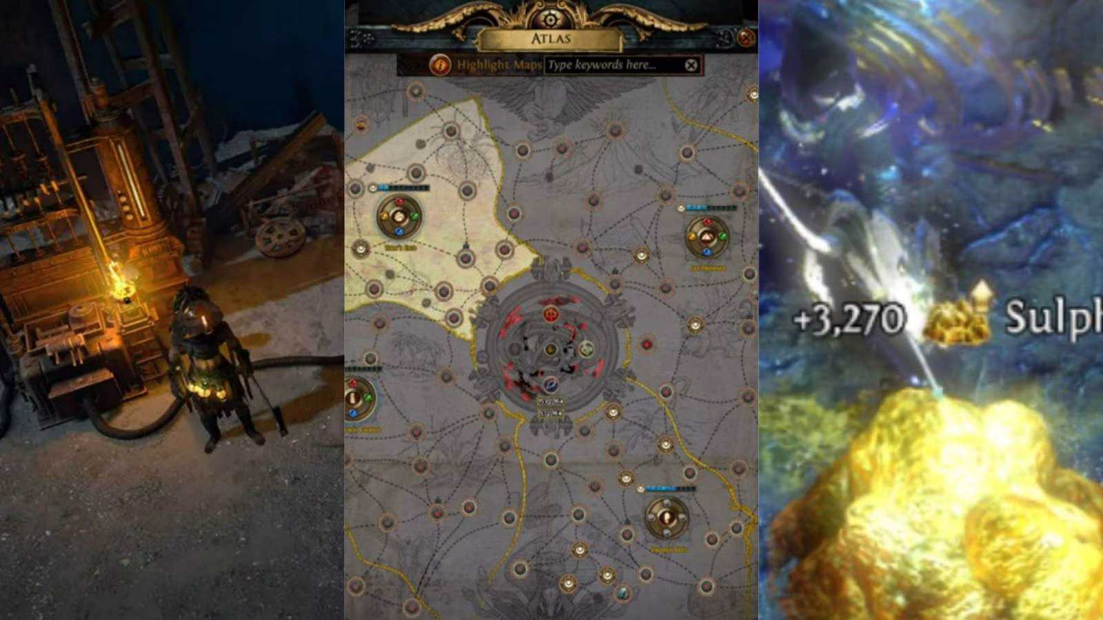Path of Exile: como conseguir mais Sulfito Voltaxic