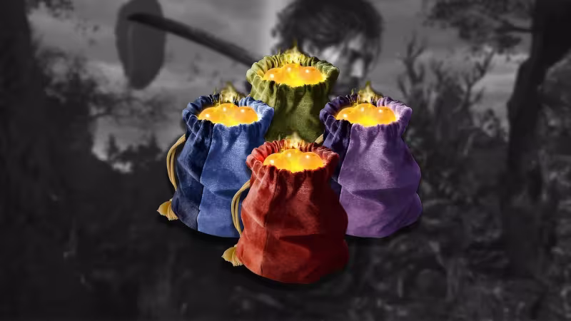 Onimusha: todas as bolsas Hozuki e seus efeitos