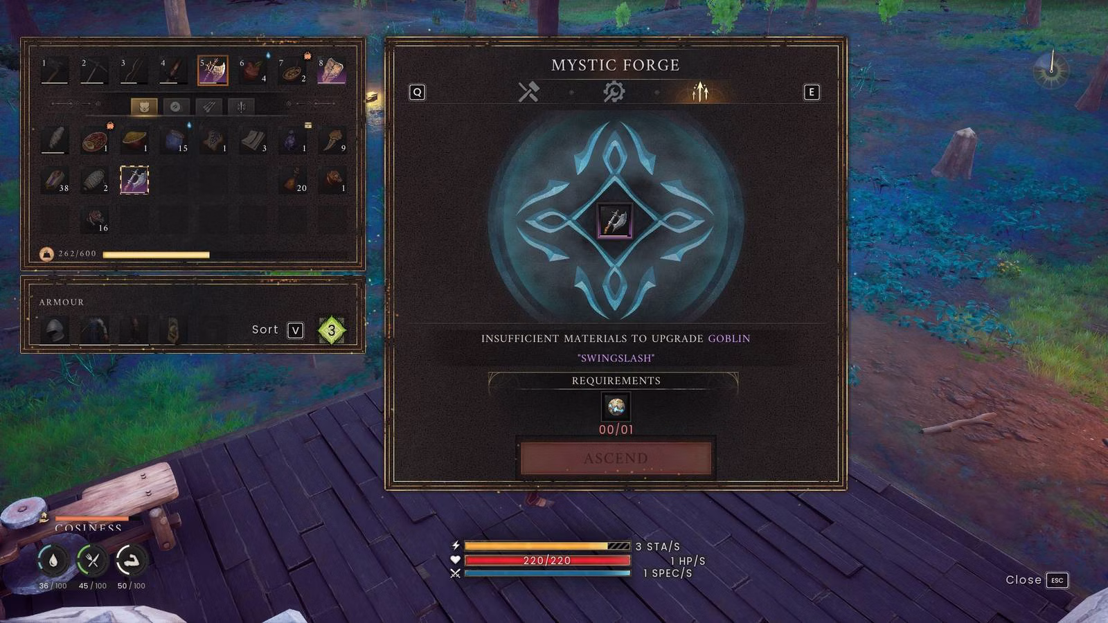 RuneScape: Dragonwilds — como aprimorar armas e farmar fragmentos
