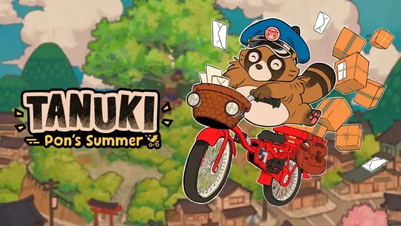 Tanuki: Pon’s Summer: junte-se a um adorável carteiro tanuki em uma missão sobre rodas