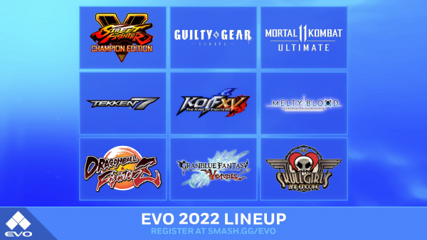 Confira os jogos que estarão presentes na EVO 2022