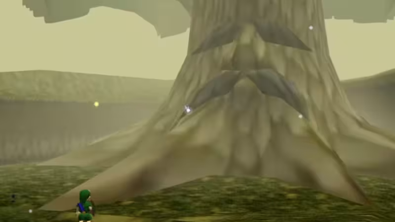 Como zerar a Árvore Deku em Ocarina of Time