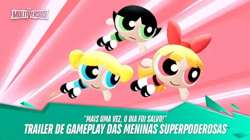 As Meninas Superpoderosas e Núbia, da DC, serão as protagonistas da Temporada 3 de MultiVersus