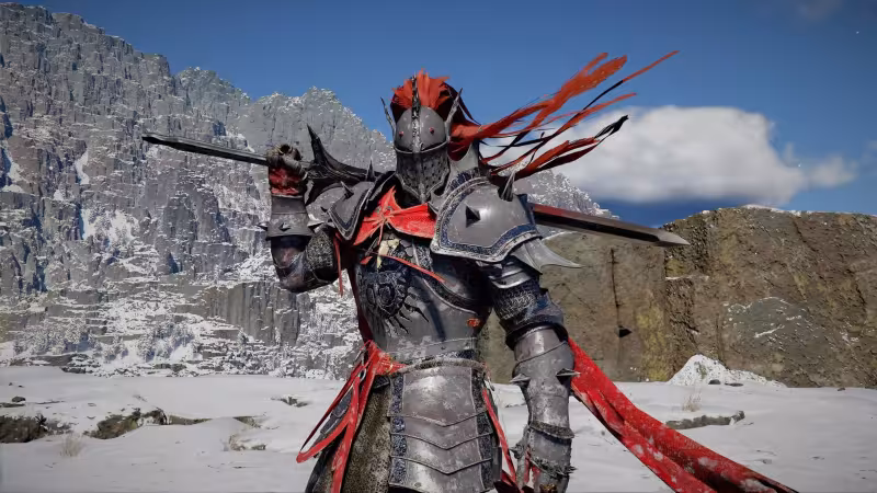 Crimson Desert: como obter o conjunto Unyielding Hero Armor