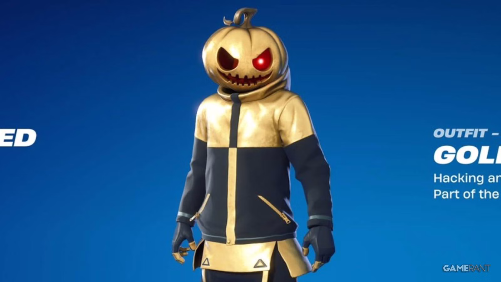 Fortnite: como resgatar a skin Gold Punk grátis