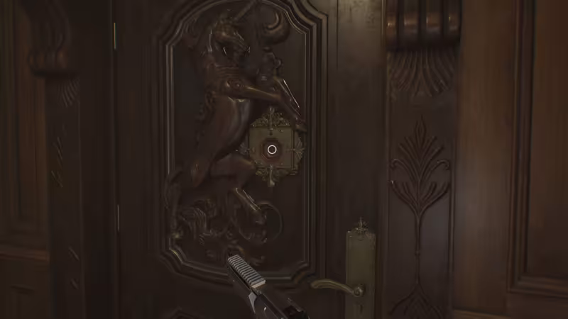 Como abrir a porta do unicórnio em Resident Evil Requiem