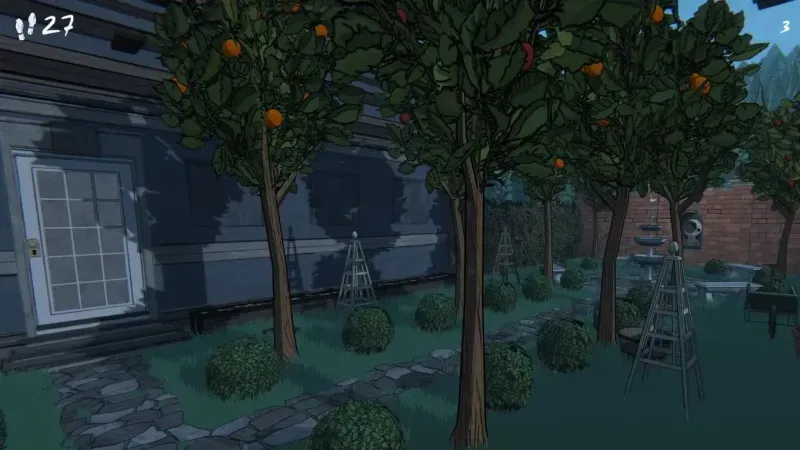 Blue Prince: como achar a Chave do Jardim Secreto