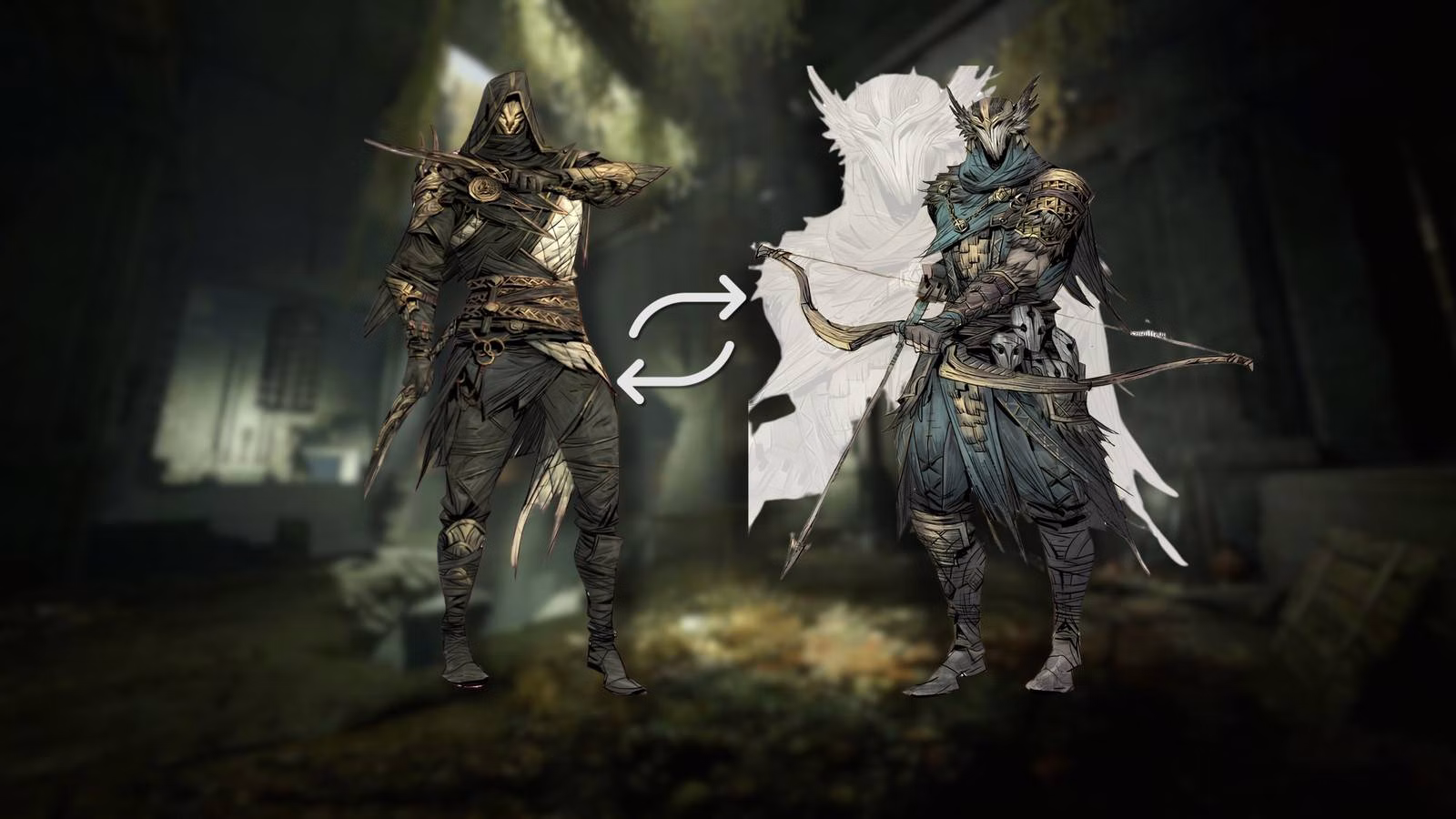 Mistfall Hunter: como trocar de classe
