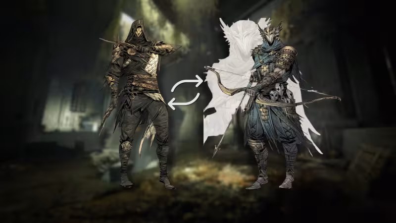 Mistfall Hunter: como trocar de classe