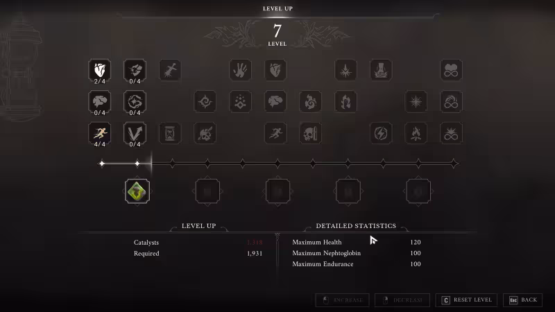 Valor Mortis: qual atributo melhorar primeiro