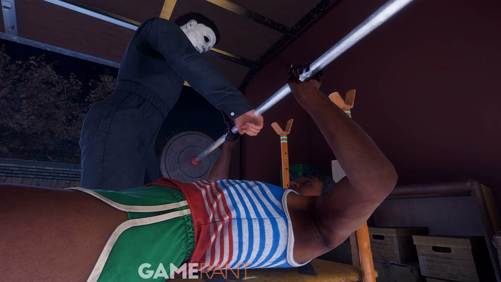 Halloween: The Game: como executar Thomas com o banco de pesos