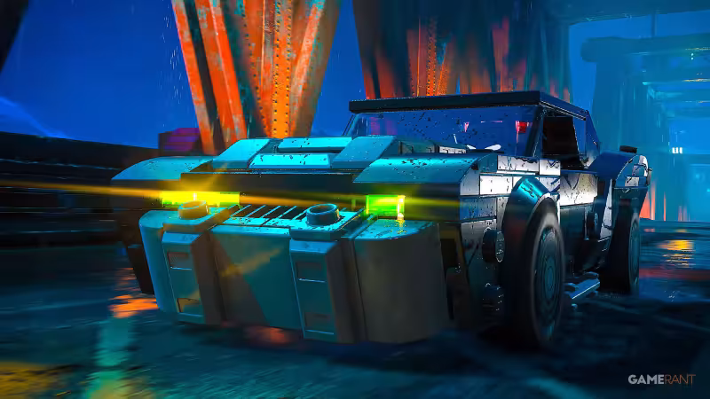 Quando o Batmóvel desbloqueia em LEGO Batman: O Legado do Cavaleiro das Trevas