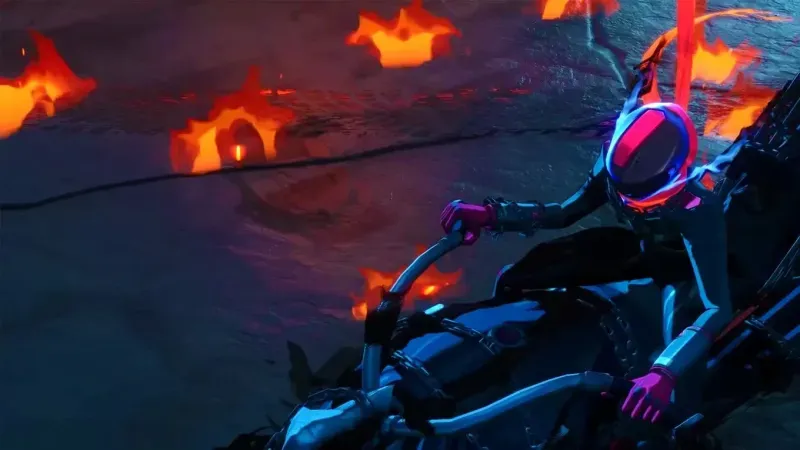 Ride Assault em Neverness to Everness: como liberar a moto em chamas