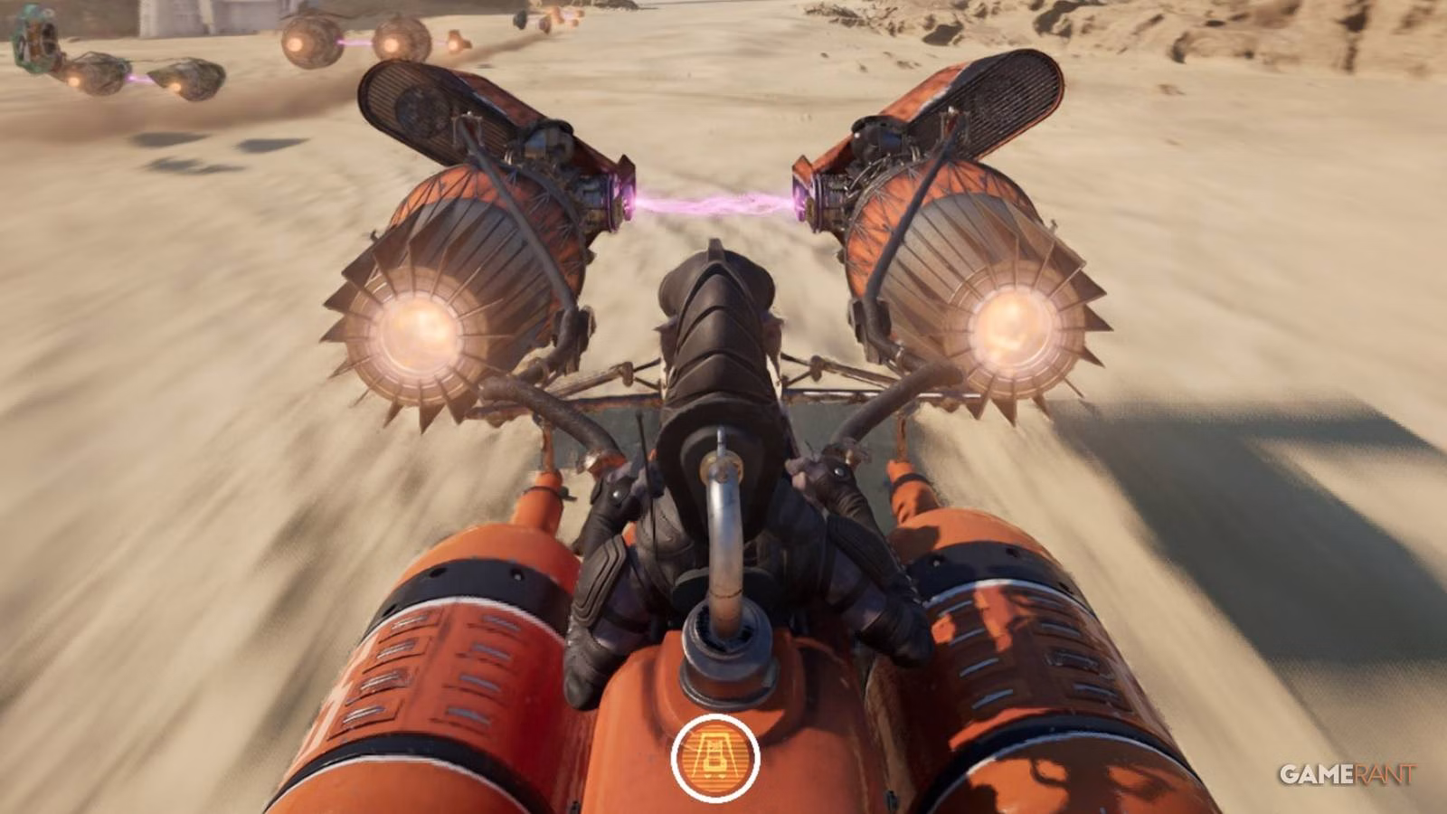 Star Wars Galactic Racer: como mudar para a câmera em primeira pessoa