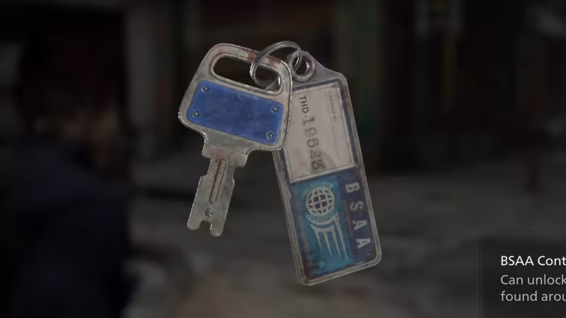 Como obter a Chave de Contêiner da BSAA em Resident Evil 9
