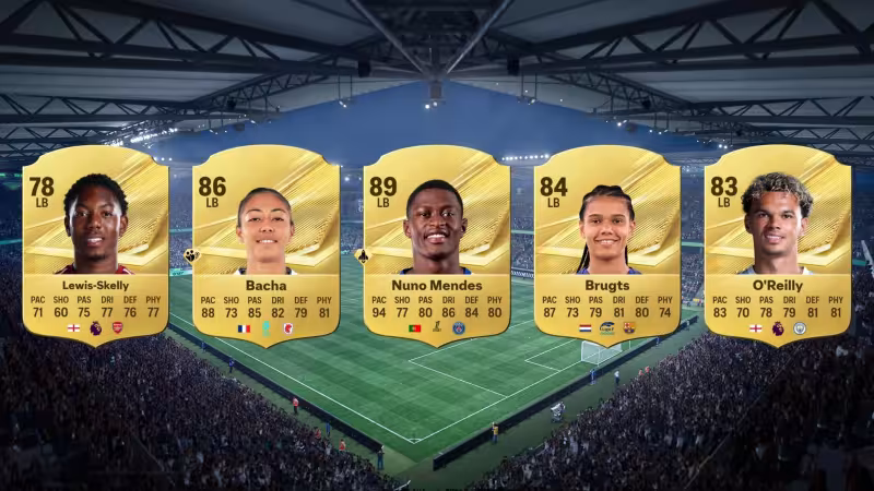 EA FC 27: os melhores laterais esquerdos para o Modo Carreira