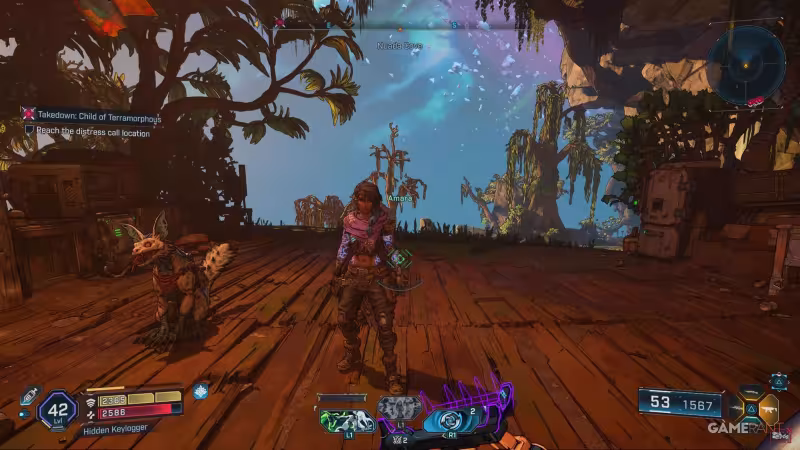 Borderlands 4: chefes e recompensas de Amara e as Sombras Vis