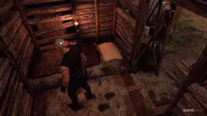 Onde dormir em Gothic 1 Remake logo no início