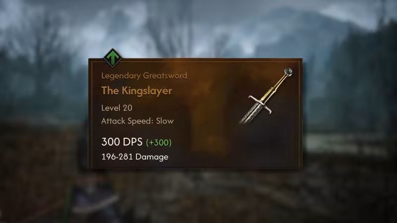 Como encontrar a espada lendária Kingslayer em Blood of Dawnwalker