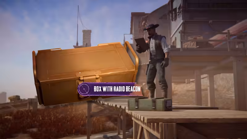 Onde entregar a Caixa com Farol de Rádio em Sand: Raiders of Sophie