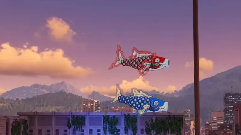 Carp Banner em Neverness to Everness: onde encontrar e fotografar o item