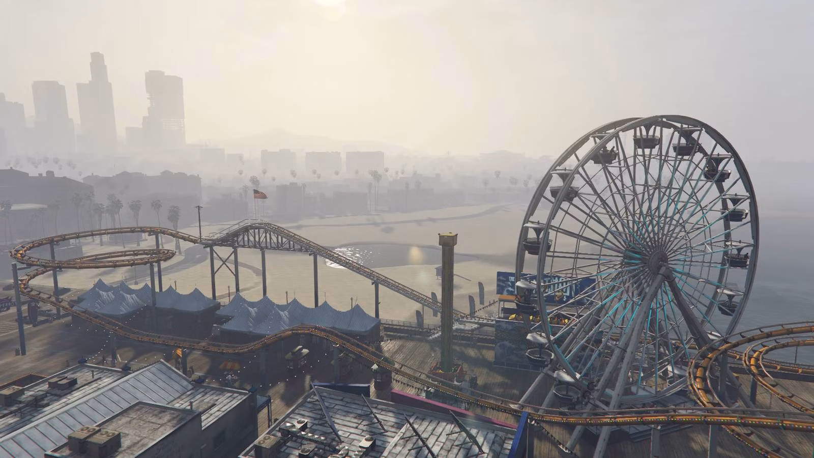 GTA 5: como andar na roda-gigante e na montanha-russa
