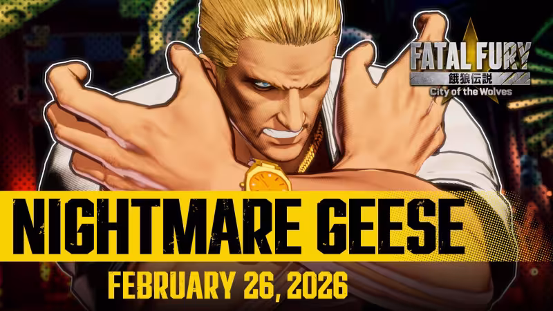 Um Pesadelo Assombra South Town em Fatal Fury: City of the Wolves