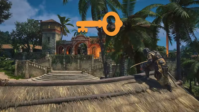 Assassin's Creed: Black Flag Resynced — chave da prisão