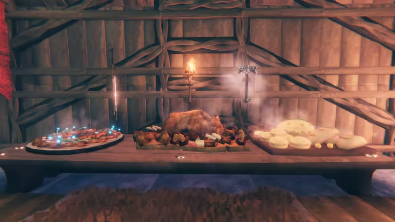 Valheim: como preparar e servir todos os banquetes