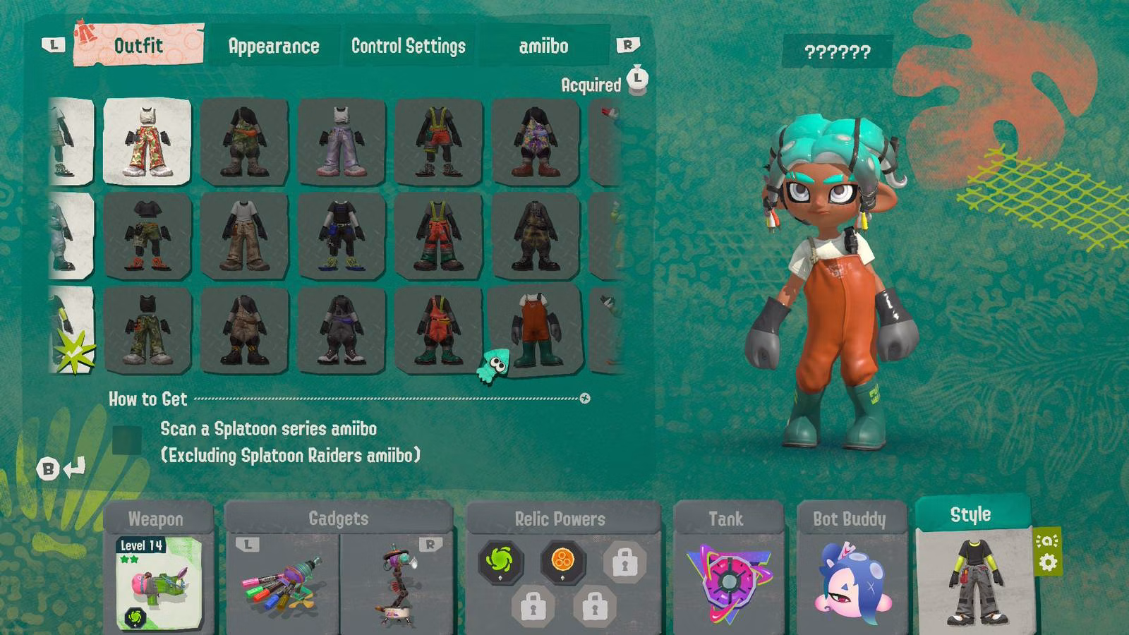 Splatoon Raiders: como desbloquear roupas de amiibo
